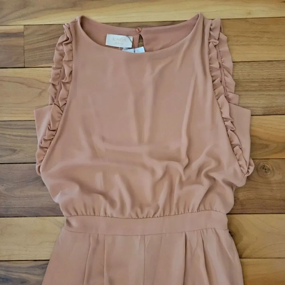 KAOS Ruffle jumpsuit Romper Size 12 L New - Picture 7 of 10
